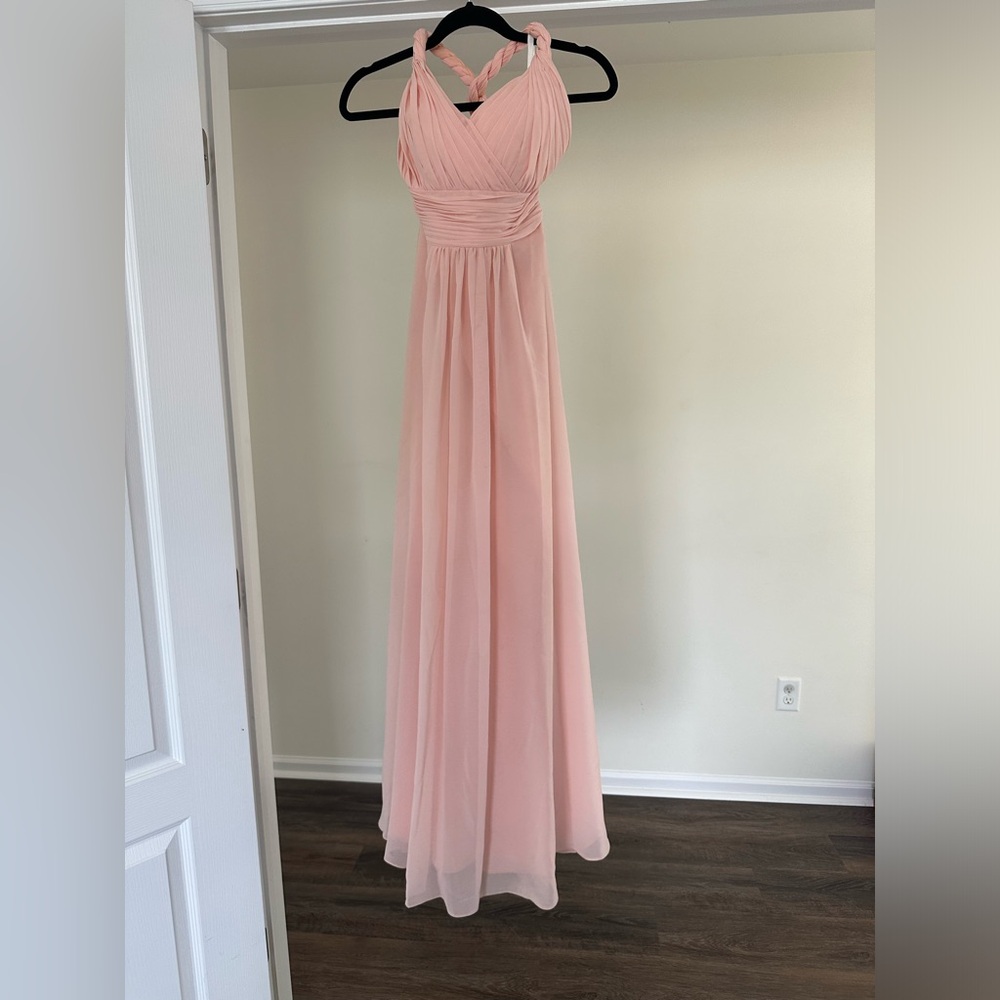Petal Pink Bridesmaid Dress - Christina Wu - Size 4